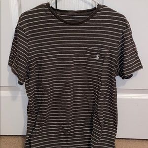 Stripped polo shirt